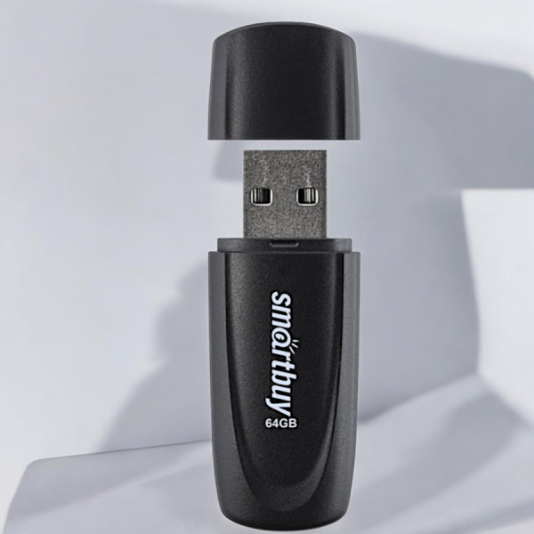 Флеш-диск 64 GB SmartBuy, USB 2.0 / Накопитель, флешка
